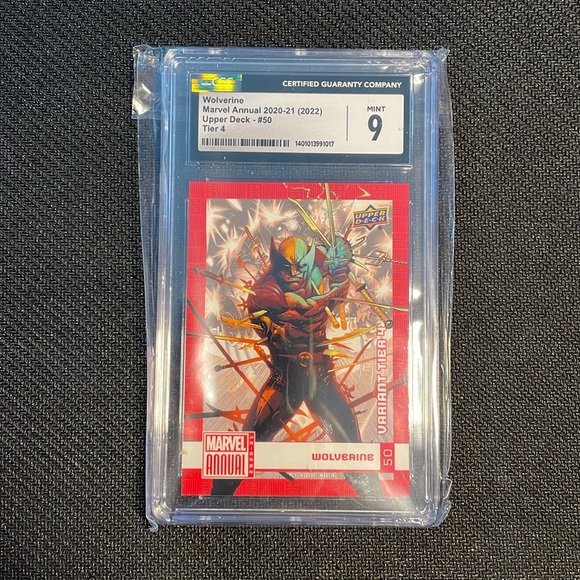 Marvel Other - Wolverine Marvel Annual 2020-21 Tier 4 CGC 9 Collectible Trading cards